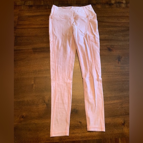 Victoria's Secret Athletic Leggings Size 2 Light Pink - Picture 1 of 4